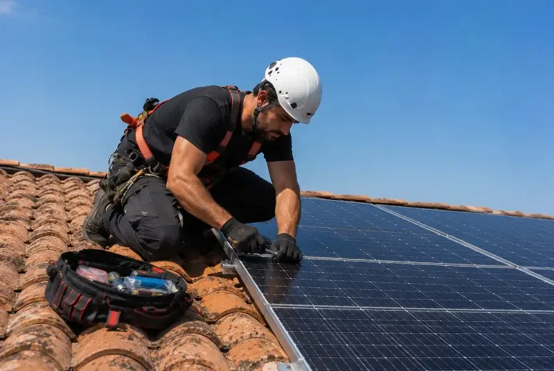 Maintenance et monitoring de panneaux solaires à Millas