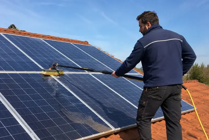 Nettoyage et entretien de panneaux solaires à Millas